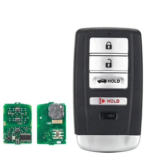 2015-2020 Acura ILX RLX TLX / 4-Button Smart Key / PN: 72147-TZ3-A11 / KR5V1X (AFTERMARKET)